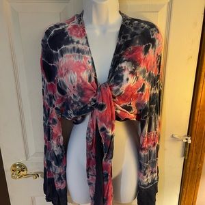 Revolve tye dye blouse